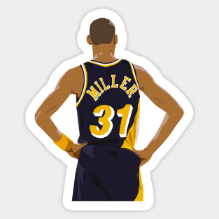 Reggie Miller Back-To Sticker